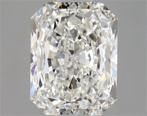 Picture of Natural Diamond 0.90 Carats, Radiant with  Cut, H Color, SI2 Clarity and Certified by GIA
