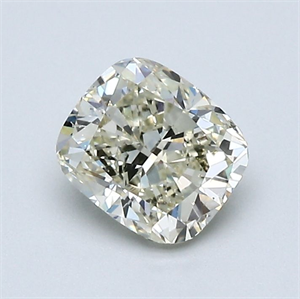 Picture of Natural Diamond 1.05 Carats, Cushion with  Cut, N Color, SI1 Clarity and Certified by GIA