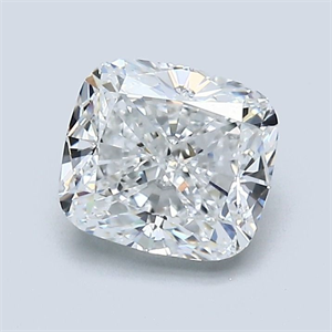 Foto Diamante Natural 1.30 quilates, Del cojín , Color D, claridad VVS1 y certificado GIA de