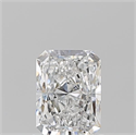 Natural Diamond 1.01 Carats, Radiant with  Cut, E Color, SI1 Clarity and Certified by GIA