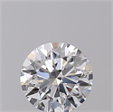 Lab Grown Diamond 1.02 Carats, Round with Excellent Cut, D Color, VVS2 Clarity and Certified by IGI