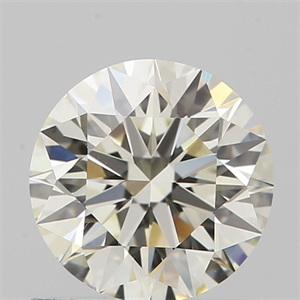 Picture of Natural Diamond 0.75 Carats, Round with Excellent Cut, J Color, VVS1 Clarity and Certified by IGI