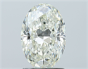 Diamante Natural 1.51 quilates, Ovalado , Color K, claridad SI2 y certificado GIA