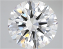 Lab Grown Diamond 5.02 Carats, Round with Excellent Cut, E Color, VVS2 Clarity and Certified by IGI
