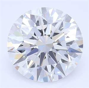 Picture of Lab Grown Diamond 1.21 Carats, Round with Ideal Cut, G Color, VVS1 Clarity and Certified by IGI