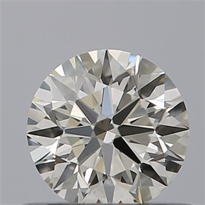Picture of Natural Diamond 0.50 Carats, Round with Excellent Cut, H Color, VVS2 Clarity and Certified by IGI