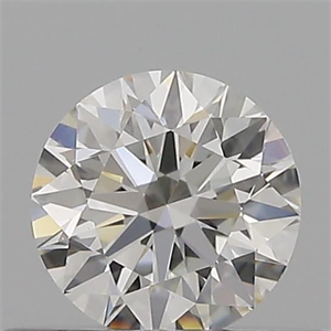 Picture of Natural Diamond 0.40 Carats, Round with Excellent Cut, H Color, VS1 Clarity and Certified by GIA