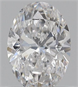 Natural Diamond 0.70 Carats, Oval with  Cut, E Color, SI2 Clarity and Certified by GIA