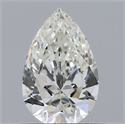Natural Diamond 0.43 Carats, Pear with  Cut, I Color, VVS2 Clarity and Certified by GIA