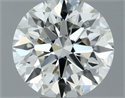 Diamante Natural 0.50 quilates, Redondo , Color H, claridad VVS2 y certificado IGI
