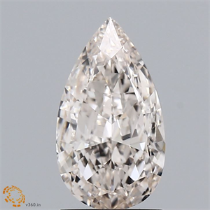 Picture of Natural Diamond 1.51 Carats, Pear with  Cut, K Color, VVS1 Clarity and Certified by GIA