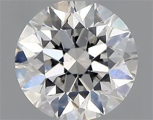 Picture of Natural Diamond 0.70 Carats, Round with Very Good Cut, E Color, SI2 Clarity and Certified by GIA