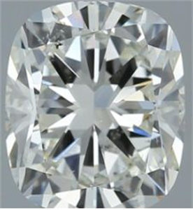 Picture of Natural Diamond 3.01 Carats, Cushion with  Cut, J Color, SI2 Clarity and Certified by GIA