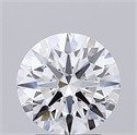 Del inventario de diamantes de laboratorio, 2.09 quilates, Redondo , Color D, claridad IF y certificado IGI
