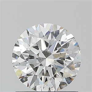 Picture of Natural Diamond 1.01 Carats, Round with Excellent Cut, G Color, SI2 Clarity and Certified by GIA