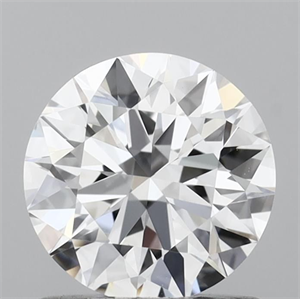 Picture of Lab Grown Diamond 0.94 Carats, Round with Ideal Cut, D Color, VVS1 Clarity and Certified by IGI