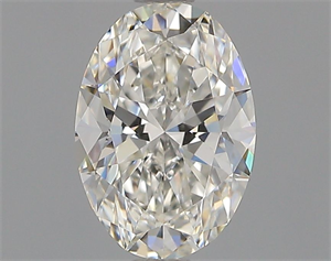 Picture of Natural Diamond 0.76 Carats, Oval with  Cut, H Color, VVS1 Clarity and Certified by GIA
