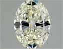 Diamante Natural 1.00 quilates, Ovalado , Color K, claridad VVS1 y certificado GIA