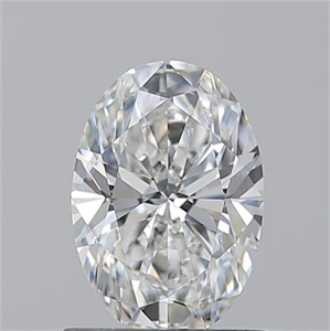 Picture of Natural Diamond 1.01 Carats, Oval with  Cut, F Color, VS2 Clarity and Certified by GIA