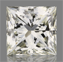 Natural Diamond 0.74 Carats, Princess with  Cut, L Color, VVS2 Clarity and Certified by GIA