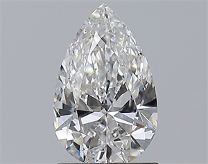 Picture of Natural Diamond 1.00 Carats, Pear with  Cut, E Color, SI1 Clarity and Certified by GIA
