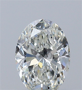 Picture of Natural Diamond 0.50 Carats, Oval with  Cut, I Color, VS2 Clarity and Certified by GIA