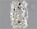 Diamante Natural 1.50 quilates, Radiante , Color F, claridad SI2 y certificado HRD