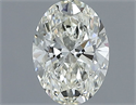 Diamante Natural 0.50 quilates, Ovalado , Color J, claridad VVS1 y certificado IGI