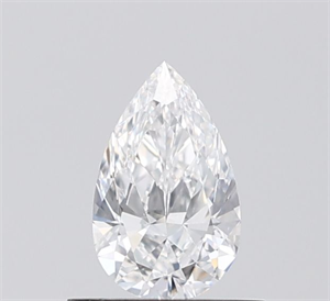 Foto Diamante Natural 0.50 quilates, De pera , Color E, claridad VVS2 y certificado GIA de