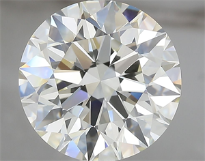 Picture of Natural Diamond 4.70 Carats, Round with Excellent Cut, J Color, VVS1 Clarity and Certified by IGI