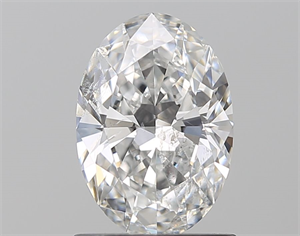 Foto Diamante Natural 1.01 quilates, Ovalado , Color E, claridad SI2 y certificado GIA de