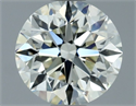 Natural Diamond 0.90 Carats, Round with Very Good Cut, J Color, VVS1 Clarity and Certified by IGI