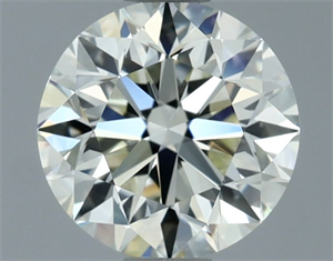Picture of Natural Diamond 0.90 Carats, Round with Very Good Cut, J Color, VVS1 Clarity and Certified by IGI