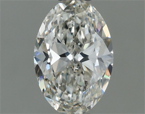 Picture of Natural Diamond 0.50 Carats, Oval with  Cut, I Color, VVS2 Clarity and Certified by IGI