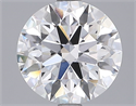 Del inventario de diamantes de laboratorio, 2.76 quilates, Redondo , Color E, claridad VVS2 y certificado IGI