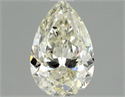 Natural Diamond 0.90 Carats, Pear with  Cut, L Color, SI2 Clarity and Certified by GIA