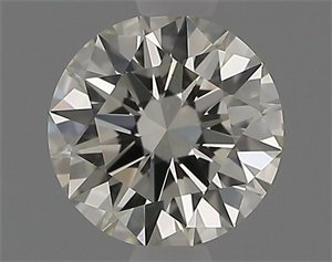 Picture of Natural Diamond 1.01 Carats, Round with Excellent Cut, M Color, VS2 Clarity and Certified by IGI