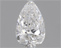 Natural Diamond 0.51 Carats, Pear with  Cut, D Color, VVS1 Clarity and Certified by GIA