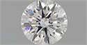 Natural Diamond 0.41 Carats, Round with Excellent Cut, G Color, VVS2 Clarity and Certified by IGI