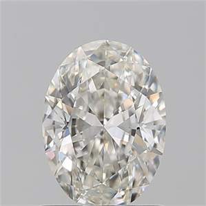 Picture of Natural Diamond 0.90 Carats, Oval with  Cut, I Color, VS2 Clarity and Certified by GIA