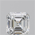 Natural Diamond 0.70 Carats, Asscher with  Cut, G Color, VVS2 Clarity and Certified by GIA