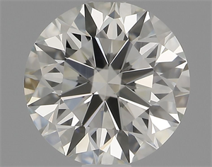 Picture of Natural Diamond 0.90 Carats, Round with Excellent Cut, I Color, VVS2 Clarity and Certified by IGI