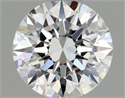 Natural Diamond 0.41 Carats, Round with Excellent Cut, E Color, SI1 Clarity and Certified by GIA
