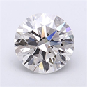 Lab Grown Diamond 1.60 Carats, Round with Ideal Cut, E Color, VS1 Clarity and Certified by IGI
