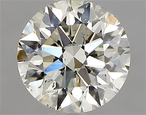 Picture of Natural Diamond 0.70 Carats, Round with Excellent Cut, L Color, SI1 Clarity and Certified by GIA