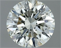 Diamante Natural 0.53 quilates, Redondo , Color M, claridad IF y certificado GIA