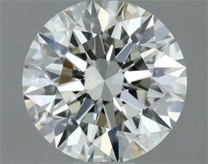 Foto Diamante Natural 0.53 quilates, Redondo , Color M, claridad IF y certificado GIA de