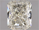 Natural Diamond 1.01 Carats, Radiant with  Cut, N Color, SI1 Clarity and Certified by GIA
