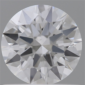 Picture of Natural Diamond 0.90 Carats, Round with Very Good Cut, H Color, VS2 Clarity and Certified by IGI