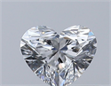 Natural Diamond 0.31 Carats, Heart with  Cut, D Color, VVS1 Clarity and Certified by GIA